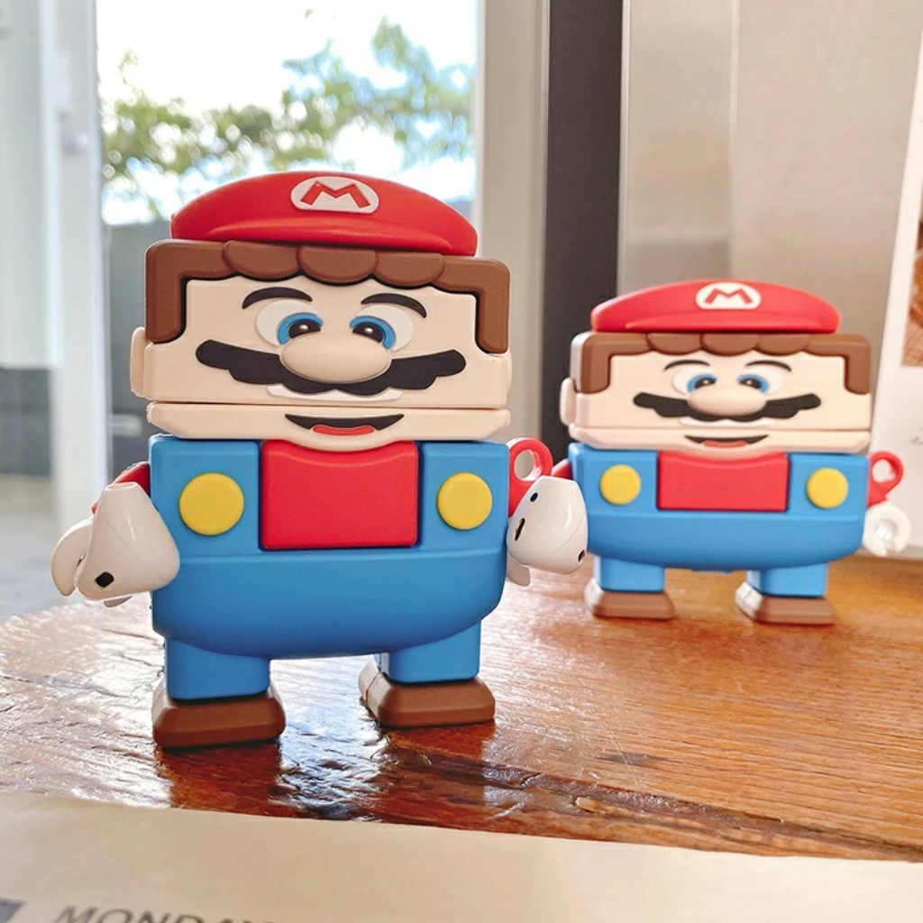 Apple Airpods 12 Or Airpods Pro Mario Case